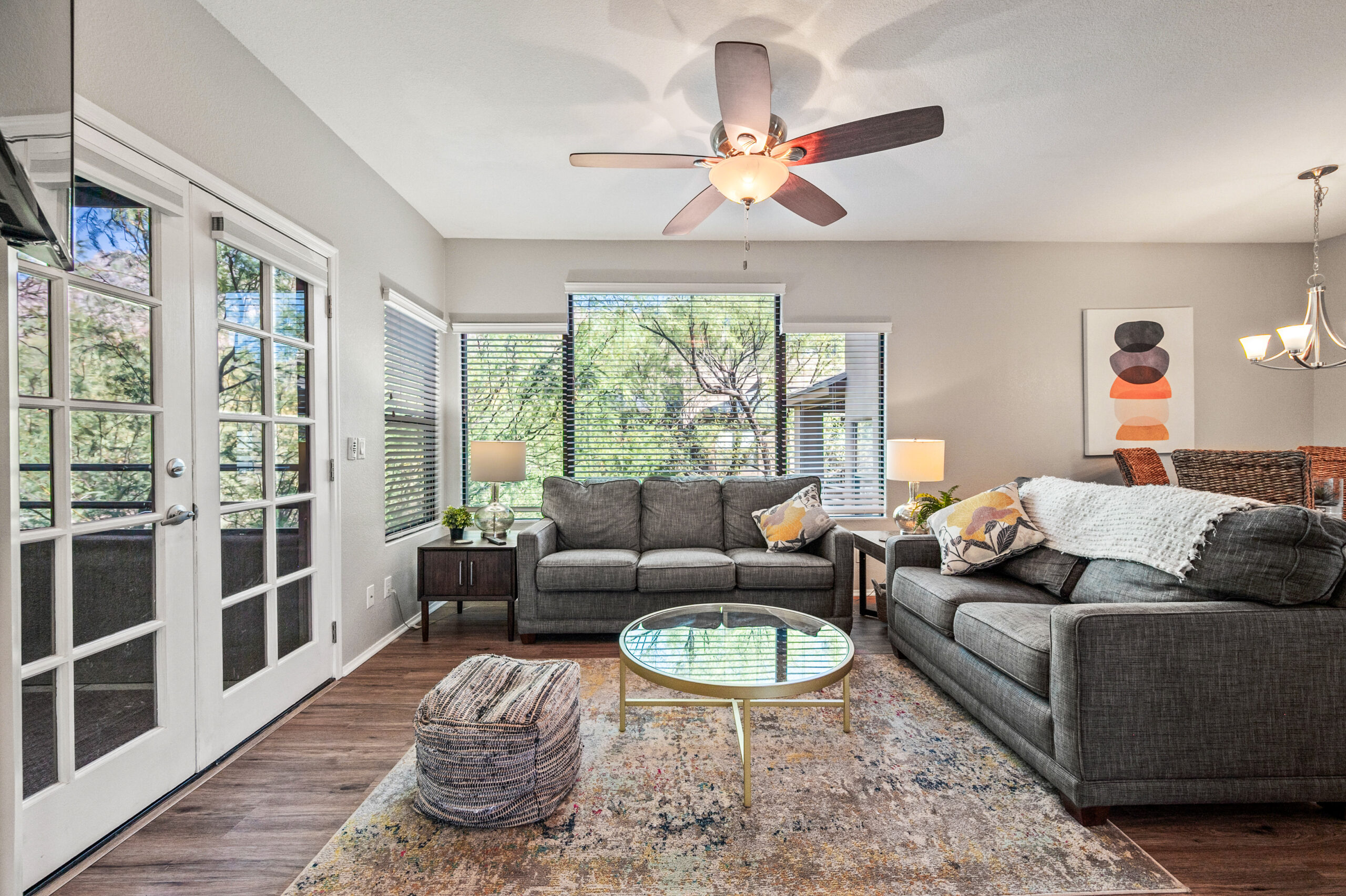 Ventana Canyon AZ condo living room