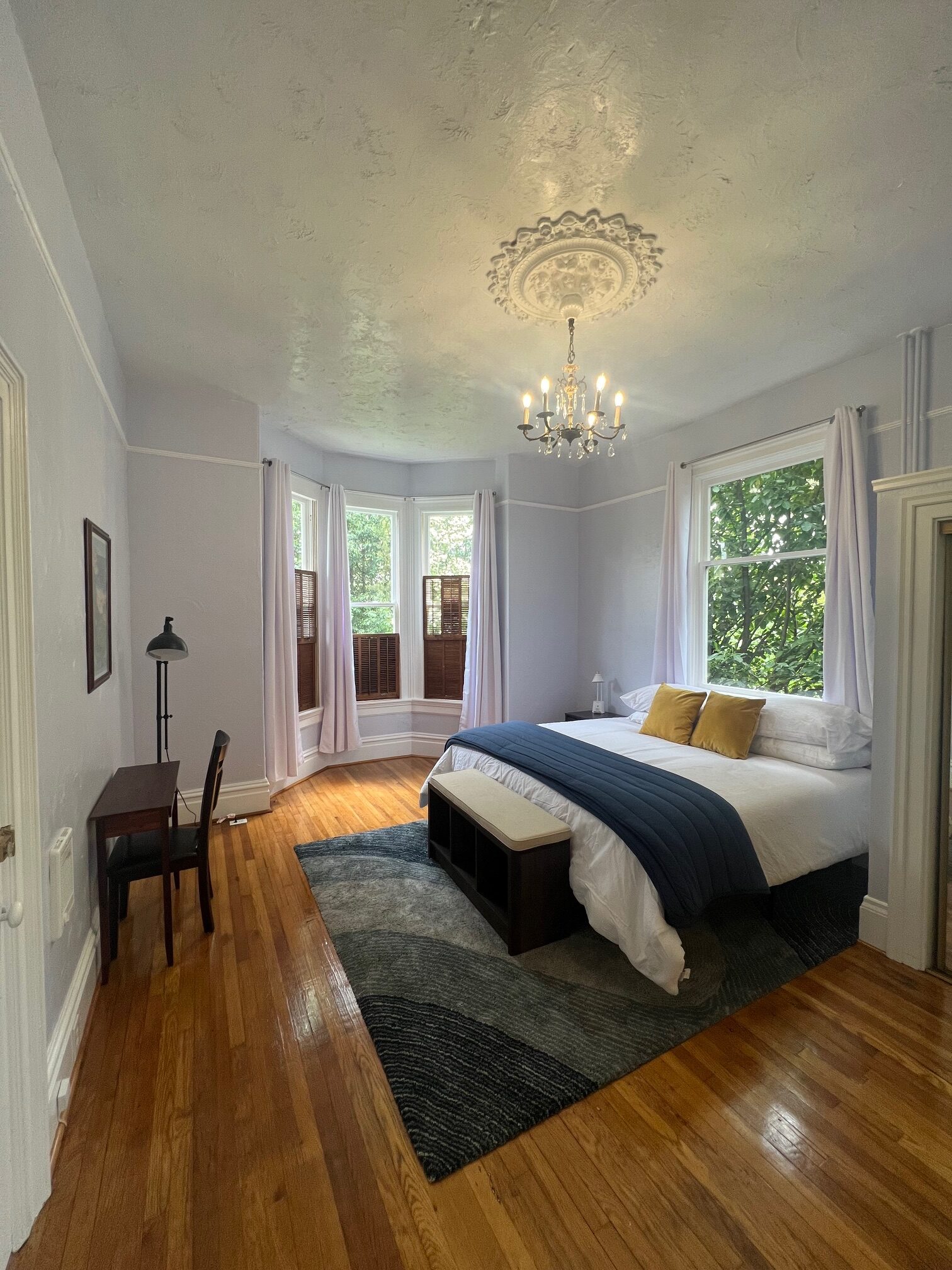 Turn of the century one-bedroom unit at The Bryson House